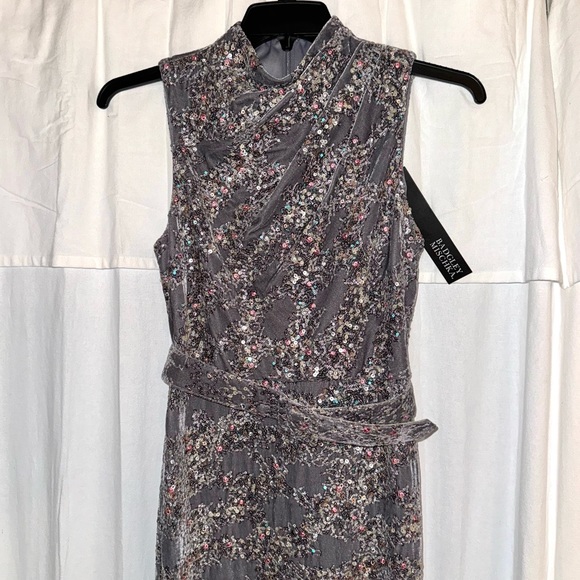 ✨Badgley Mischka Sequined Velvet Gown✨ - Picture 7 of 10